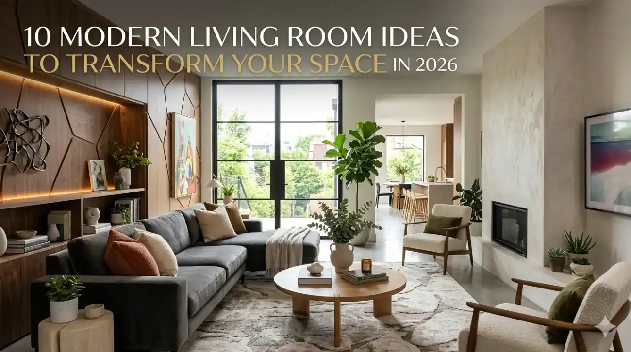 10 Modern Living Room Ideas to Transform Your Space in 2026