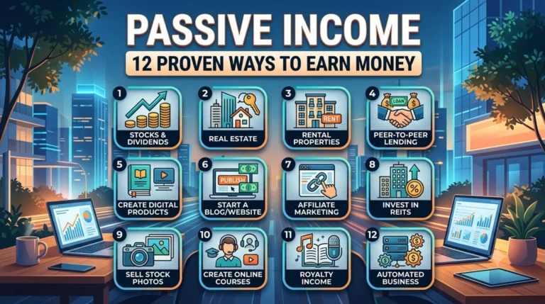 Passive Income: 12 Proven Ways to Earn Money