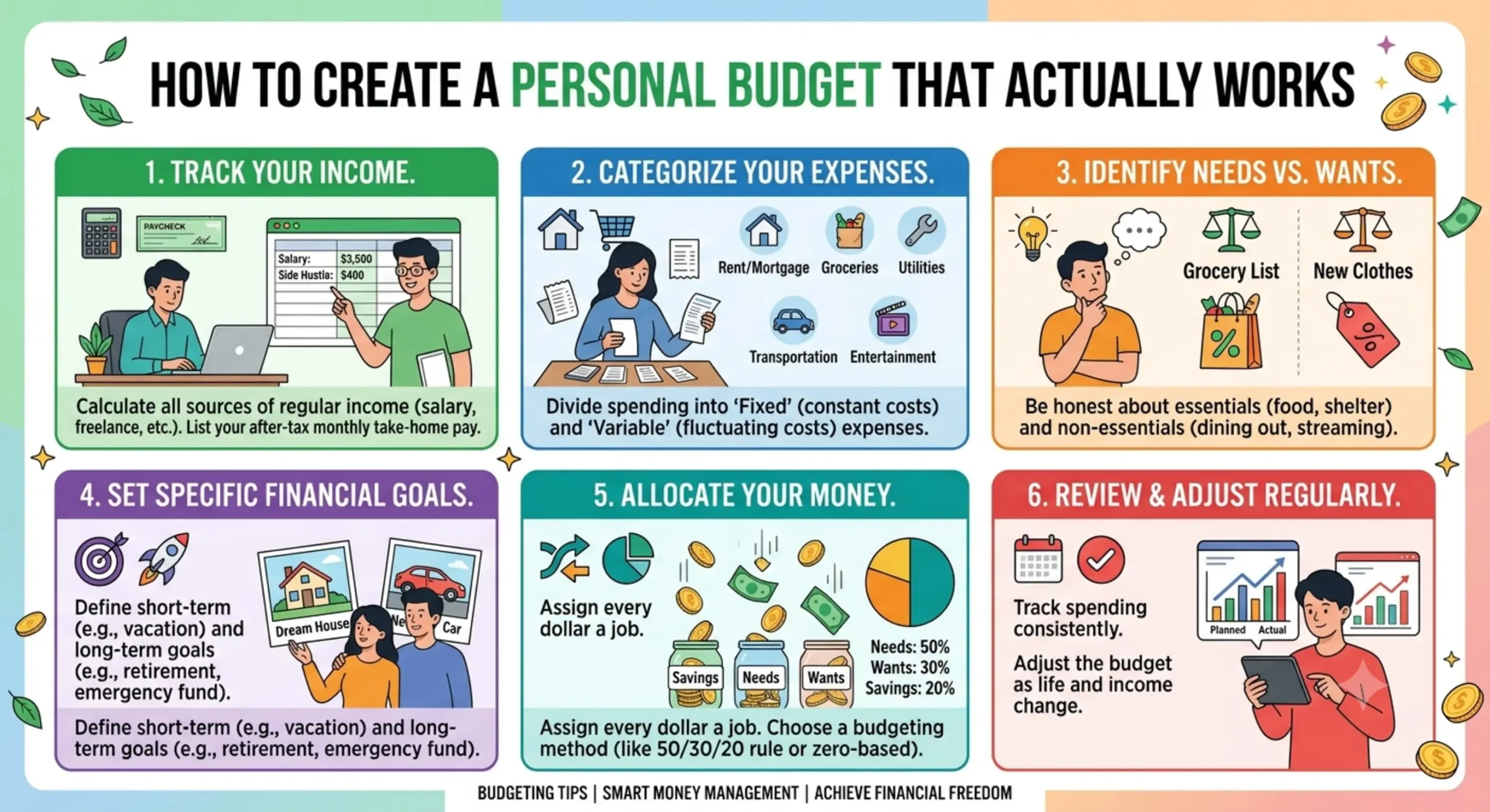 How to Create a Personal Budget That Actually Works